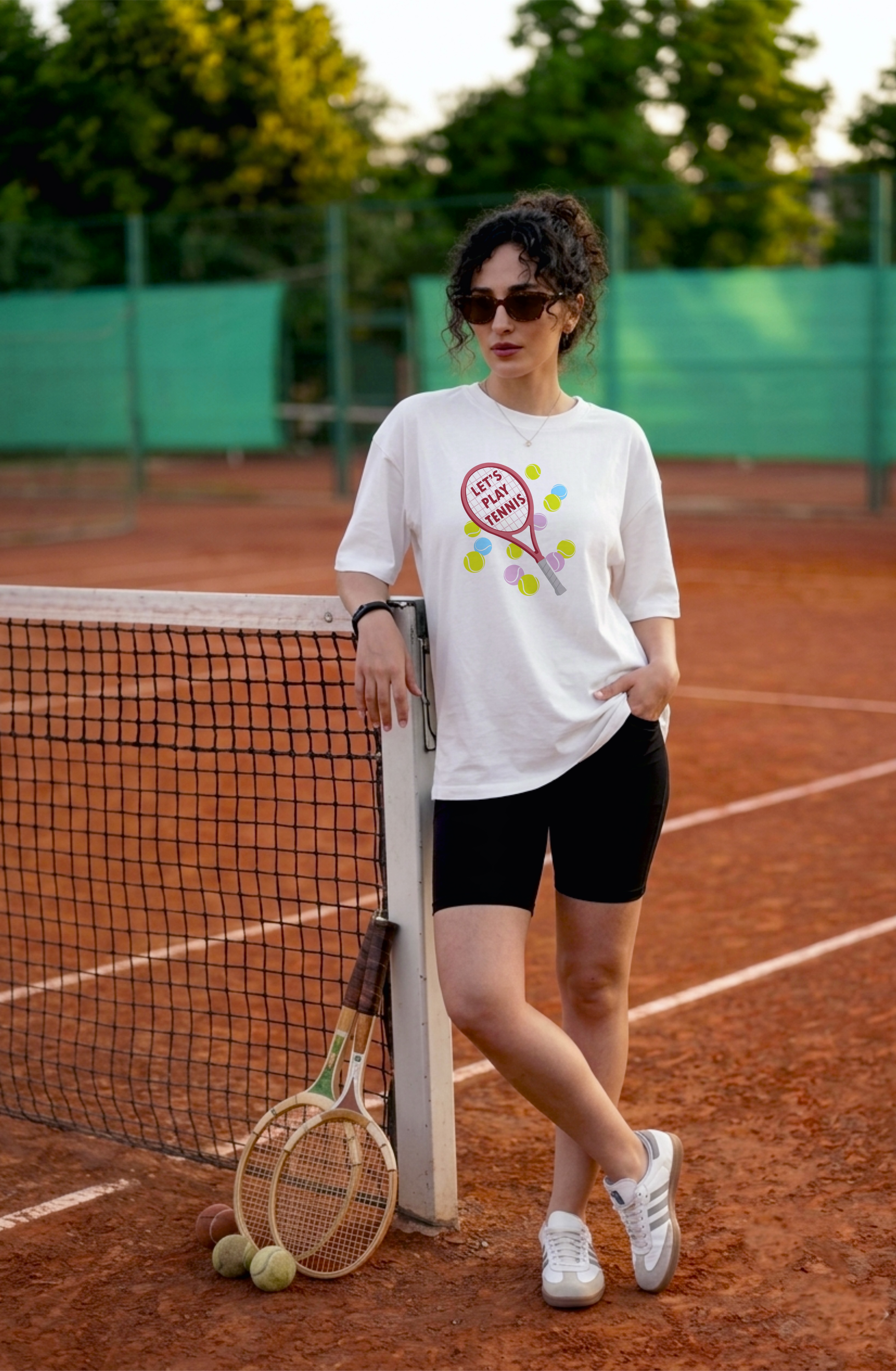 تی شرت زنانه مدل Tennis🎾