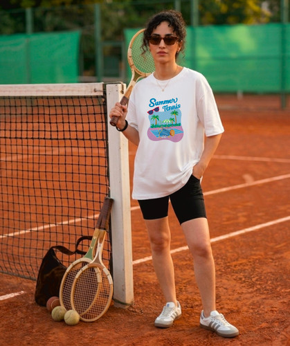 تی شرت زنانه مدل 2 Tennis🎾