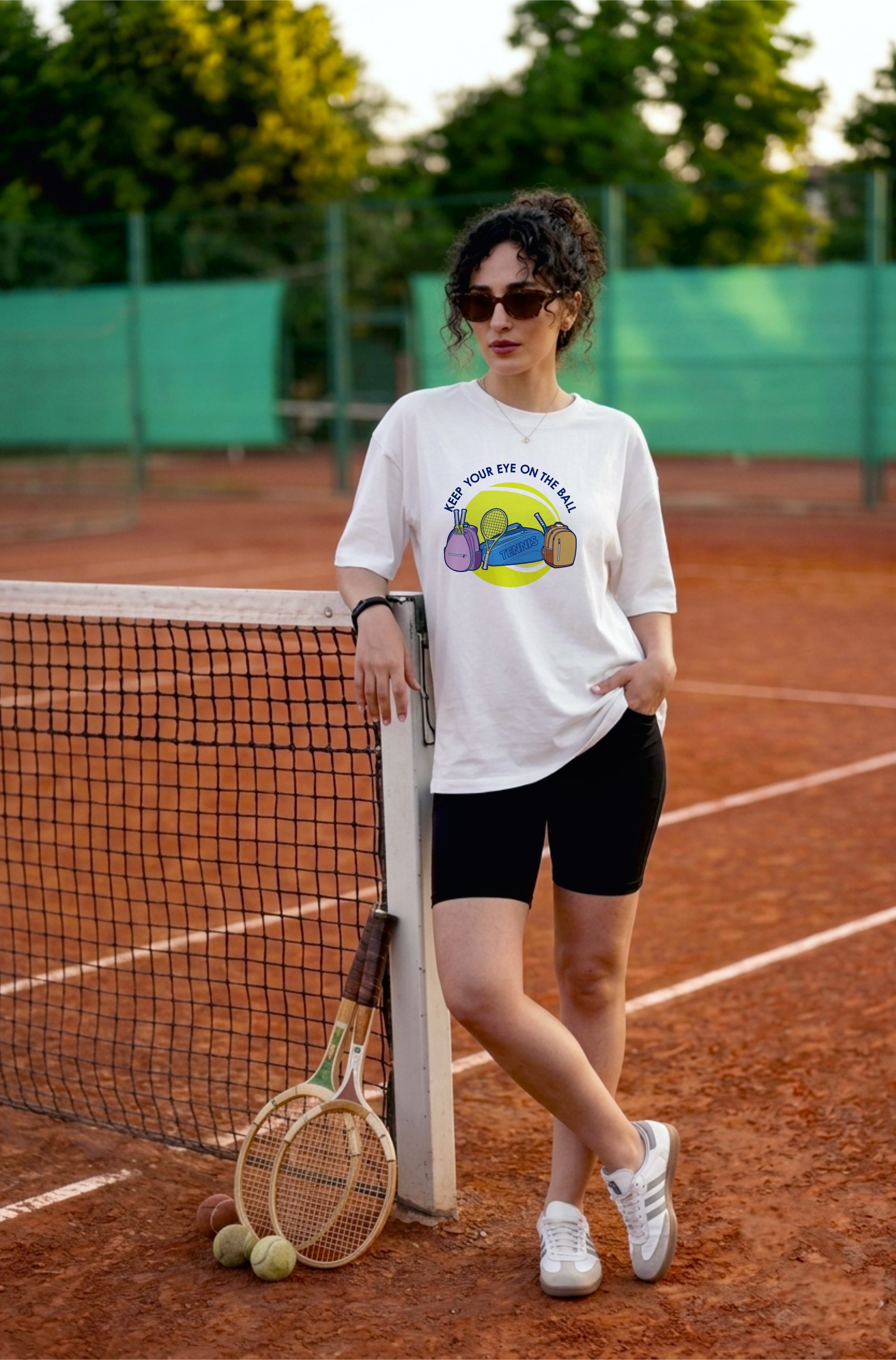 تی شرت زنانه مدل  ۴ Tennis🎾