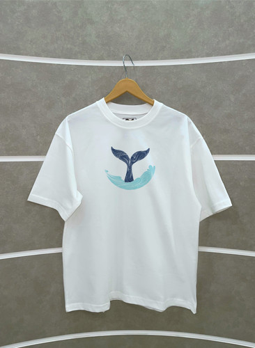 تی شرت زنانه مدل نهنگ whale