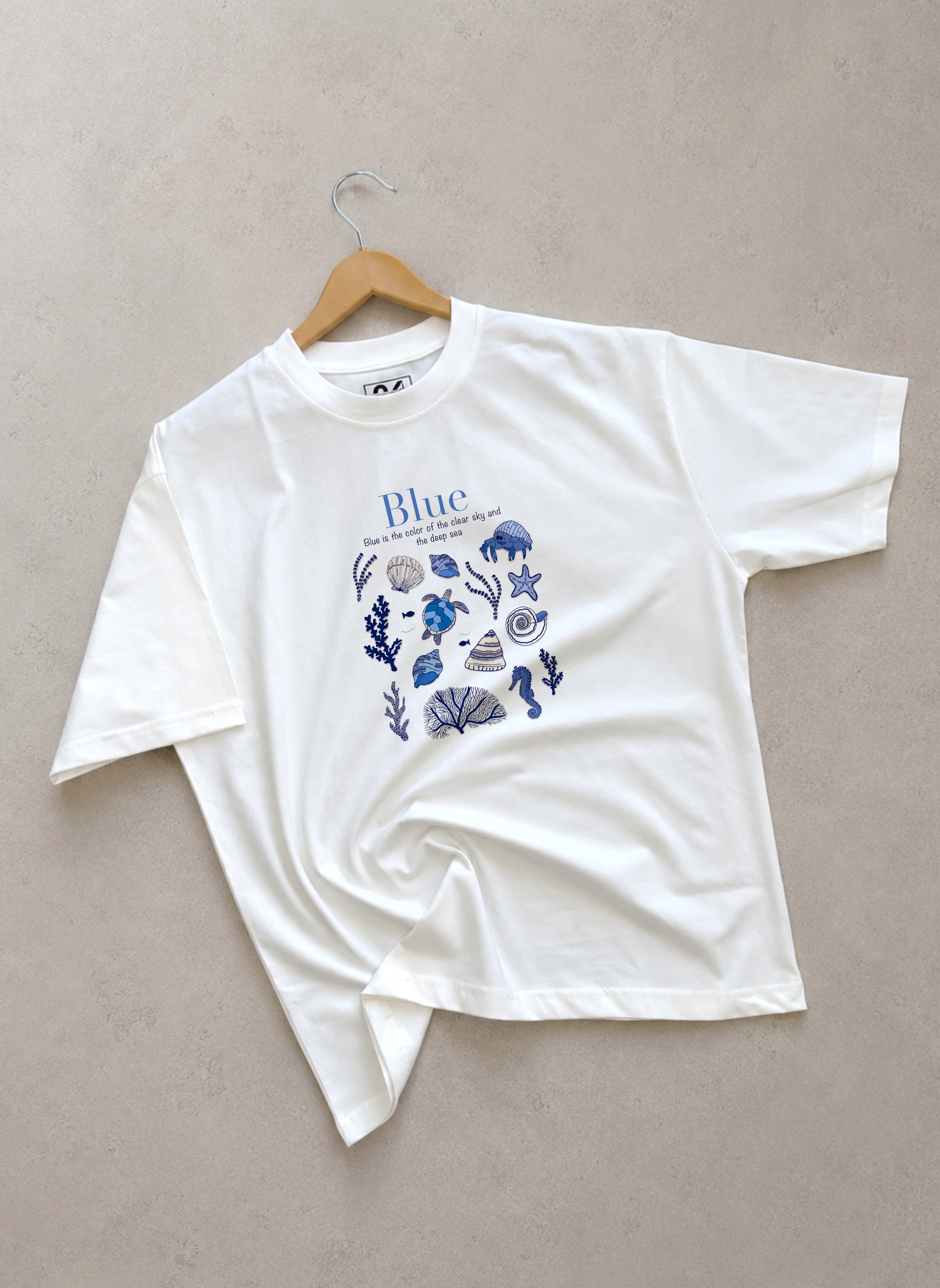 تی شرت زنانه مدل blue💙