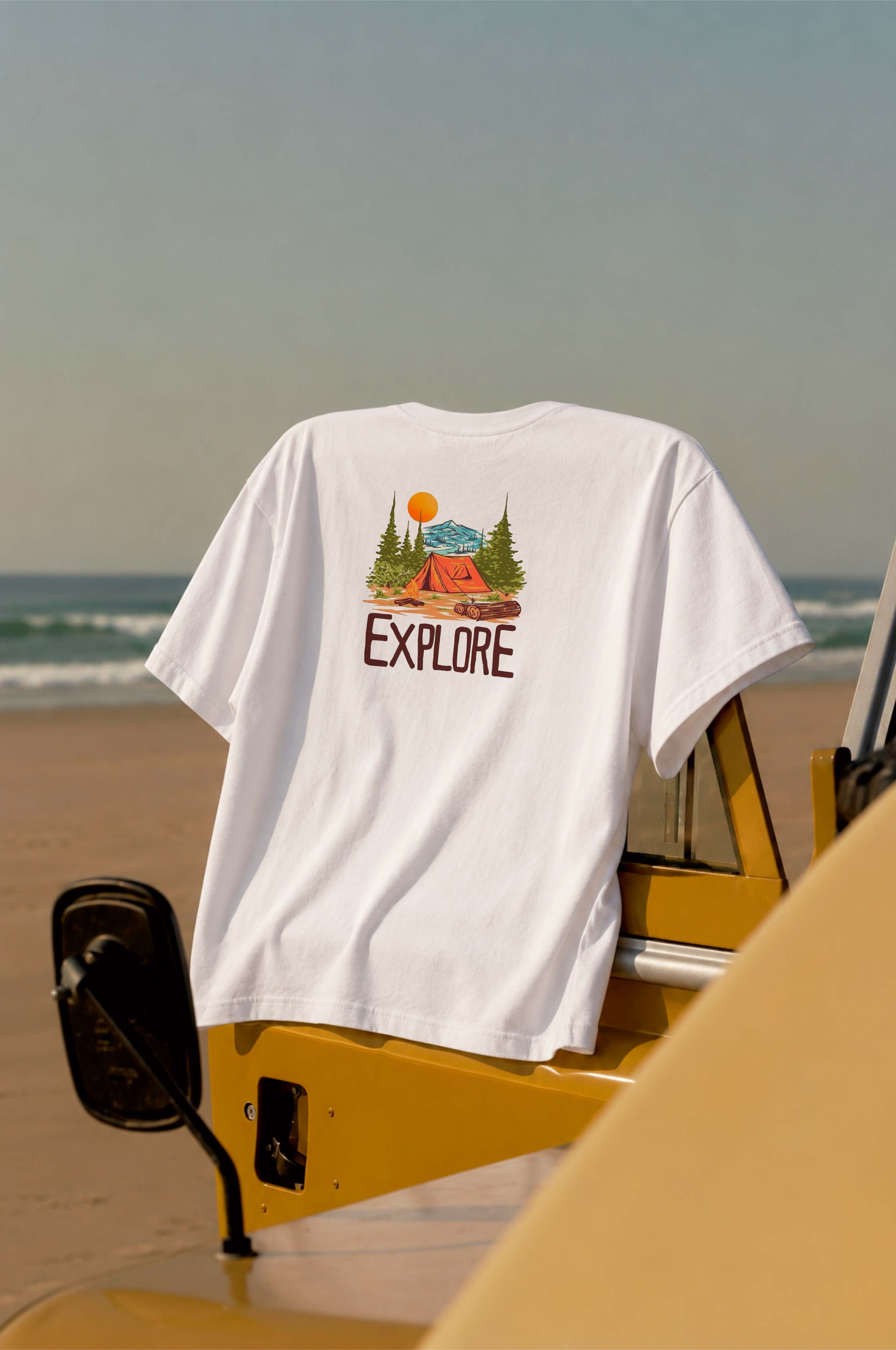 تی شرت زنانه مدل off road