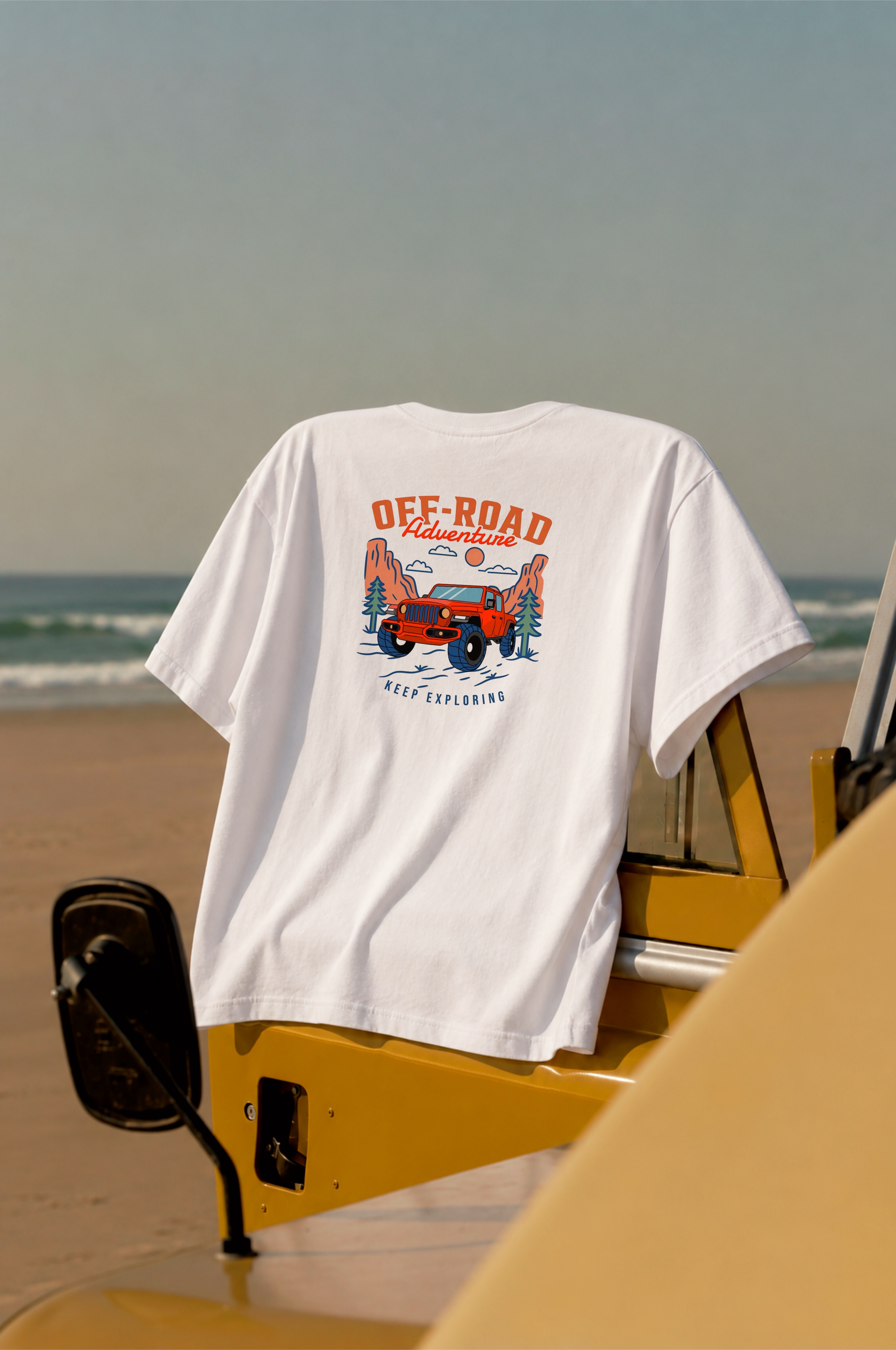 تی شرت زنانه مدل off road